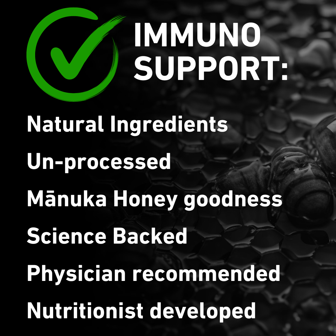 IMMUNO SUPPORT daily gut health honey